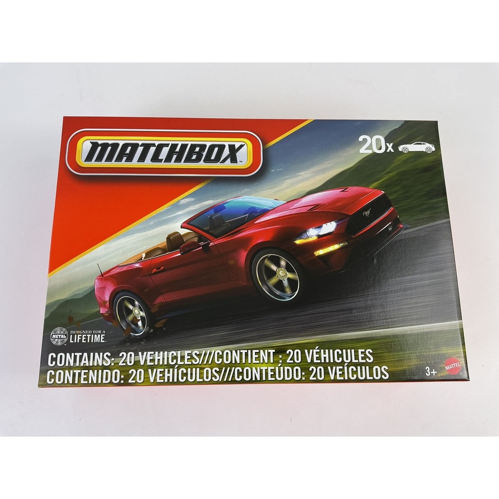 Matchbox 20 Piece Vehicle Collection‎ Drive Your Adventure Toy Cars Gift Set